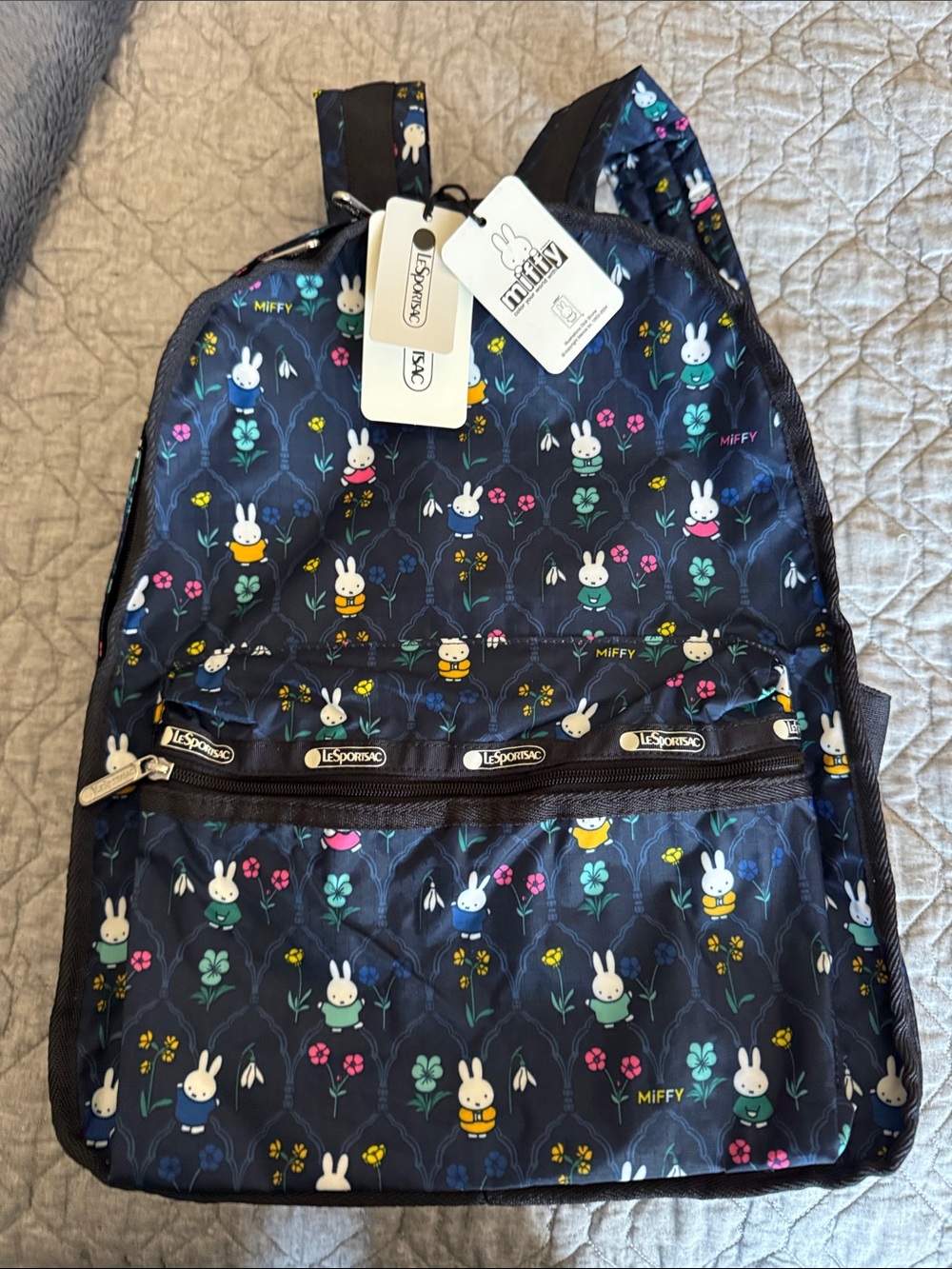Lesportsac Navy Miffy Backpack
